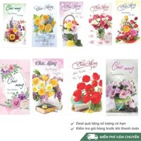 Combo 100 thiệp chúc mừng 14/2, 8/3, 20/10, 20/11.....