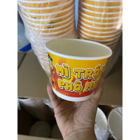 Combo 100 tô giấy mì trộn phô mai kèm nắp 600 ml