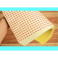 Combo 100 tờ Sticker dán lỗi sản phẩm bám dính, in màu đỏ