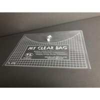 Combo 100 túi bìa đựng tài liệu giá sỉ A4 trong suốt - Túi clear bag mỏng