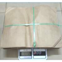 Combo 100 túi giấy xi măng gói hàng 25x30