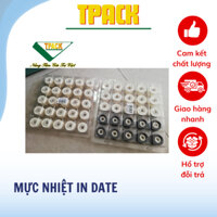 COMBO 100 VIÊN MỰC NHIỆT IN DATE SIZE 16*36- MỰC IN DATE -MỰC IN HẠN SỬ DỤNG-GIÁ TỐT