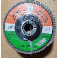 Combo 100 viên nhám (giáp) xếp, đá ráp xếp Hải Dương / Đá mài gỗ phi 100mm các loại A40, A60, A80, A100, A120, A150, A24