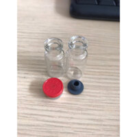 combo 100 vỏ chai đựng thuốc tiêm gà đá 3ml nâu/ trắng, chai lọ đựng thuốc chích, vỏ chai đựng vacxin