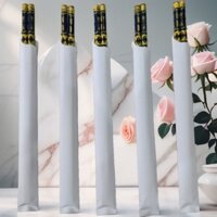 Combo 1000 bao đũa giấy pho trắng 70gsm , rộng 2,4cm , dài 20,5cm( dài 2/3 đũa).
