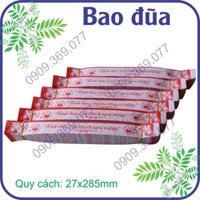 Combo 1000 cái bao đũa giấy (giấy xo đũa), họa tiết sinh động, giấy dài và dày thích hợp nhà hàng, quán ăn