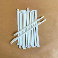 Combo 1000 Ống Hút Giấy Phi 8 Có Bọc Giấy Để Uống Sinh Tố, Thức Uống Đá Xay