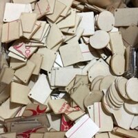 Combo 1000 phôi móc khoá đổ keo mica đài loan