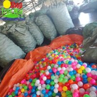 Combo 1000 quả bóng nhựa Việt Nam  đường kính 5.5cm  - Sản phẩm đồ chơi chất lượng, đa màu sắc