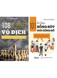Combo 108 Bí Quyết Xây Dựng Đội Nhóm Vô Địch Trong Kinh Doanh Theo Mạng + 101 Bí Kíp Sống Sót Nơi Công Sở (2 Cuốn)