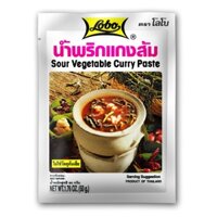 Combo 10B Gia Vị Lẩu Thái Lobo Vị Chua 50gr/ Sour Vegetable Paste- Nhập Khẩu Thái Land  Chính Hãng