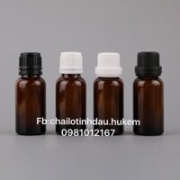 Combo 10c 5ml, 20c 10ml nắp đen