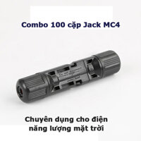 Combo 10c Jack kết nối MC4 cho cáp pin năng lượng mặt trời - Combo 100 bộ