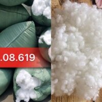 Combo 10kg bông gòn giá siêu rẻ nhồi gối và gấu bông