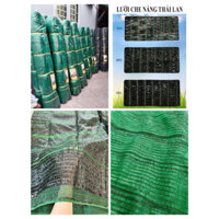 Combo 10M-15M-20M- Lưới Che Nắng Khổ 2M,3M,4M Màu Đen/Xanh Độ Che Giảm Nắng  50% 60% 70%