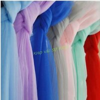 Combo 10m Vải Voan Lưới Tutu Cao Cấp - Background, Trang Trí Trần, Cổng Chào Sự Kiện