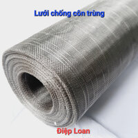 Combo 10mét lưới chắn côn trùng, lưới chống muỗi inox 201 khổ 1mét, ô lưới vuông 1mmx1mm