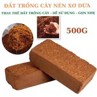 combo 10v nén sơ dừa đất sạch hữu cơ , tặng 2 túi hạt giống f1