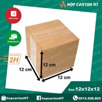 Combo 110 hộp 12x12x12 hộp carton,thùng,bìa giấy đóng gói hàng ship cod giá rẻ