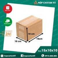 Combo 110 hộp 15x10x10 hộp carton, thùng , bìa giấy đóng gói hàng ship cod giá rẻ