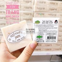 Combo 12 Bánh Xà Phòng Cám Gạo Thái Lan JAM RICE MILK SOAP