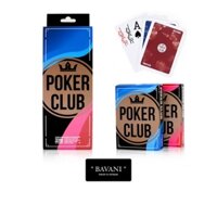 Combo 12 Bộ Bài Poker, Bài Tây POKER CLUB WSOP Cao Cấp Hàng Chính Hãng