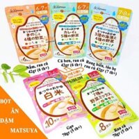 Combo 12 Bột Cháo Matsuya Đủ Vị (5m+)(60g) date 2021