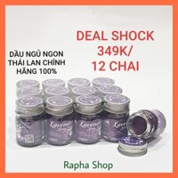 Combo 12 Chai Dầu Cù Là Ngủ Ngon Lavender OTOP Thái Lan Giảm Stress Căng Thẳng Mệt Mỏi