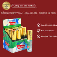 [Combo 12 chai] Dầu gió lăn thảo dược Poy Sian 5ml - SHOP DẦU DOKRAK