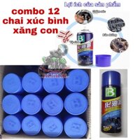 COMBO 12 CHAI DUNG DỊCH XÚC BÌNH XĂNG CON BOTNY 450ML, VỆ SINH KIM PHUN SIÊU SẠCH TIỆN LỢI