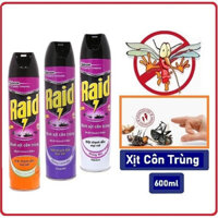Combo 12 Chai RAID Bình xịt côn trùng Không Mùi thoáng mát 520ml