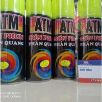 Combo 12 chai Sơn xịt màu vàng phản quang ATM F3
