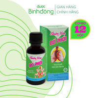 Combo 12 chai Thiên Môn Bổ Phổi Bình Đông 90ml dành cho Trẻ em Giảm ho nhanh chóng, Bổ phổi thật hay
