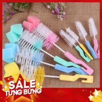 Combo 12 cọ rửa bình sữa 2 chi tiết ( sỉ ib)