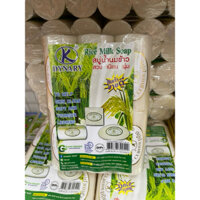 Combo 12 cục xà bông cám gạo cục dài thái Lan.