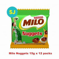 Combo 12 gói Milo Nuggets 15 gr