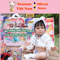 Combo 12 gói tã bỉm dán và quần size S đến 4XL - Tã Sunsum Thương hiệu Tã Hàn Quốc