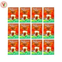Combo 12 Hộp Cà Phê Ăn Kiêng Tropicana Slim Sugar Free Vanilla Cappucino 8 x 12g