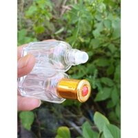Combo 12 Lọ 10ml Chai thủy tinh Đựng tinh dầu nước hoa, Có đầu lăn Nắp nhôm,