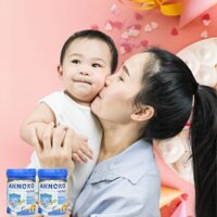 Combo 12 lon sữa non ANNOKO IQ PLUS 1 dành cho bé dưới 2 tuổi giúp tăng cân và đề kháng( Giảm giá sốc tới  25%)