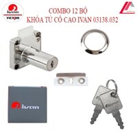 Combo 12 ổ  Khoá cốp, khóa tủ locker chính hãng  IVAN -VICKINI
