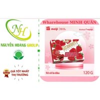 COMBO 12 THANH - Socola Strawberry ( Dâu)  MEIJI 120 g