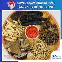 Combo 1,2kg Gồm 6 Vị Bổ Thận (Nhục Thung Dung, Ba Kích, Sâm Cau, Ngọc Cẩu, Kỳ Tử, Dâm Dương Hoắc)