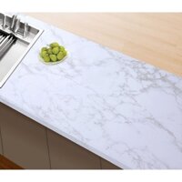 combo 1.2mx22.5m (nửa cuộn) giấy dán tường giả đá hoa cương vân mây trắng