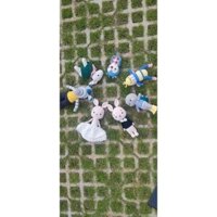 Combo 13 cuộn len, 1 kim móc 5.5mm, 1kg bông gòn