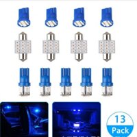 Combo 13 đèn Led T10 nội thất ô tô