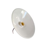 Combo 14 chóa đèn nhựa đường kính 24,5cm có sẵn đui đèn E27 (không bao gồm bóng đèn) hàng thanh lý giá rẻ