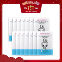 COMBO 14 Mặt Nạ Dưỡng Da Vùng Mắt Môi A'PIEU HIDDEN SOLUTION ANTI-WRINKLE GEL EYE & LIP PATCH