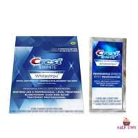 Combo 14 miếng (7 gói/7 ngày) dán trắng răng Crest 3D White Whitestrips loại Professional Effects - Mỹ bopster