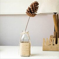 COMBO 15 Bình bông lọ cắm hoa thuỷ tinh VUÔNG 1 cành